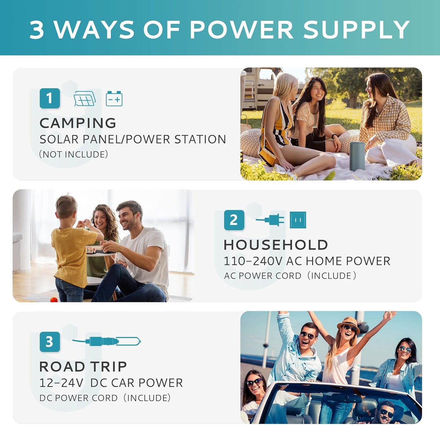 EUHOMY 12 Volt Refrigerators, 21Liter(23Qt) RV Refrigerator with 12/24V DC & 110-240V AC, Portable Refrigerator Freezer Fridge Cooler for Car, Camping, Travel, Fishing