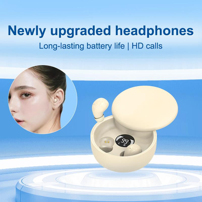 Mini Invisible Wireless Earbuds with Bluetooth 5.4