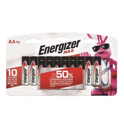 MAX Alkaline AA Batteries ( 16 -Pack)