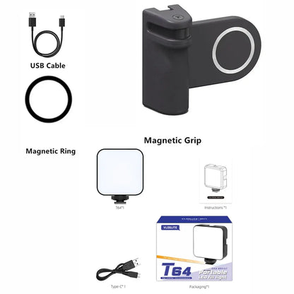 Elevate Your Selfies with the Magnetic Capgrip Magsafe Phone Grip - Handheld Camera Holder with Bluetooth Remote for iPhone & Android