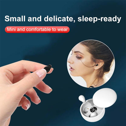 Mini Invisible Wireless Earbuds with Bluetooth 5.4