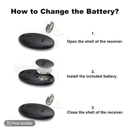 Wireless Key Finder Tracker with LED Light & Sound Alert
