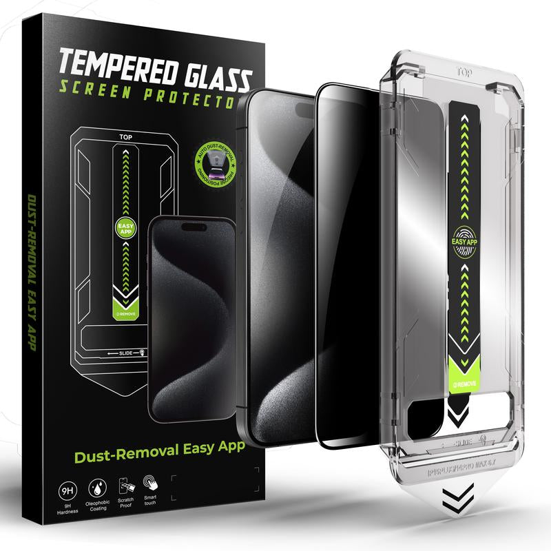 Anti-Spy Privacy Screen Protector for iPhone (9H Glass)