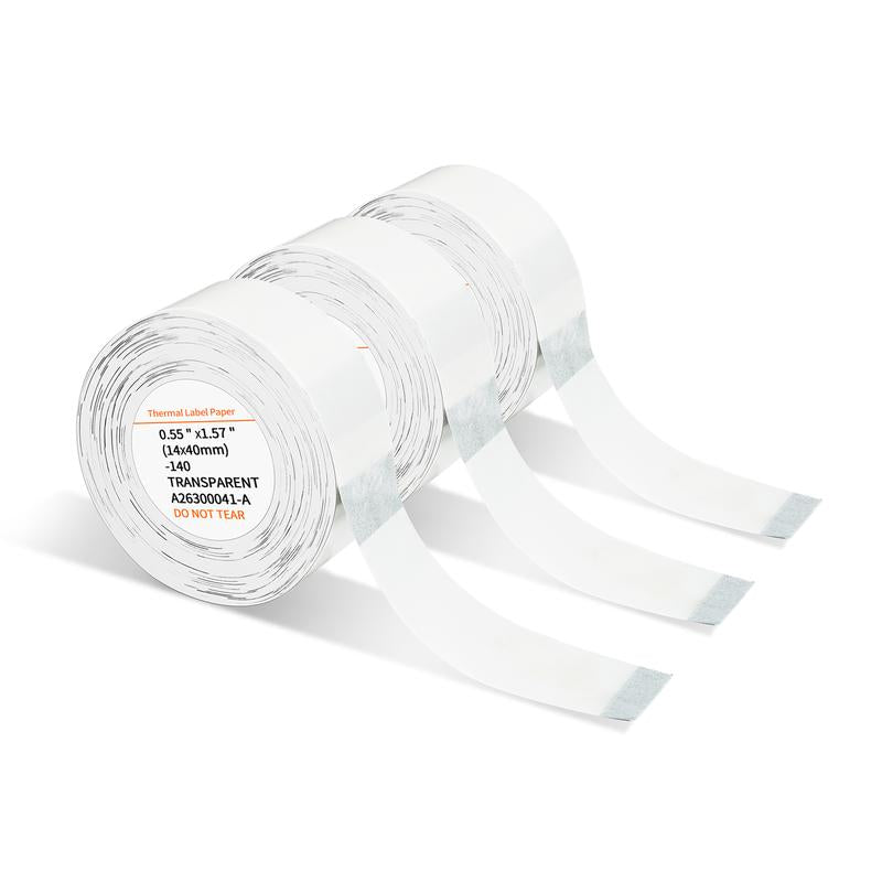 JADENS JD-11 Label Maker Machine, Wireless Bluetooth Mobile Thermal Label Printer with 3 Roll Tapes, Ink-Free with Multiple Layouts for Home, Office