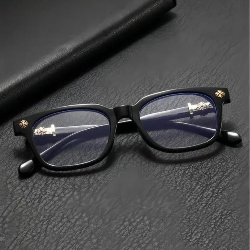 Unisex Blue Light Blocking Glasses with Flat Lenses