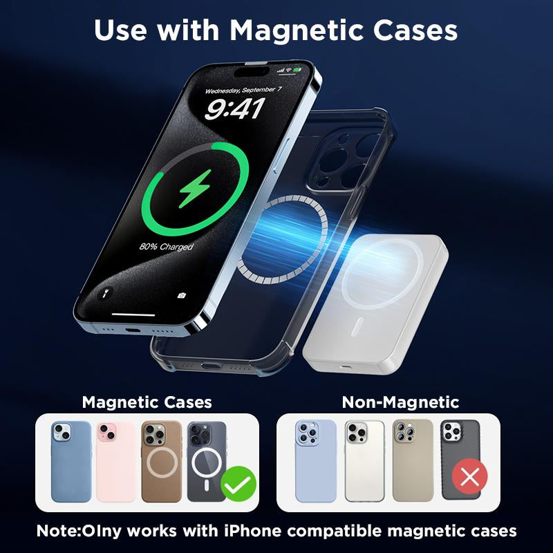 Magnetic Wireless Power Bank for iPhone