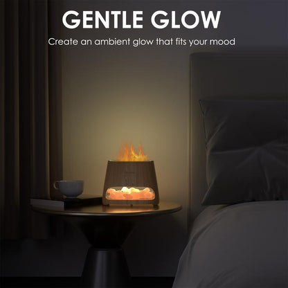 Himalayan Salt Lamp Diffuser with Cool Mist Humidifier