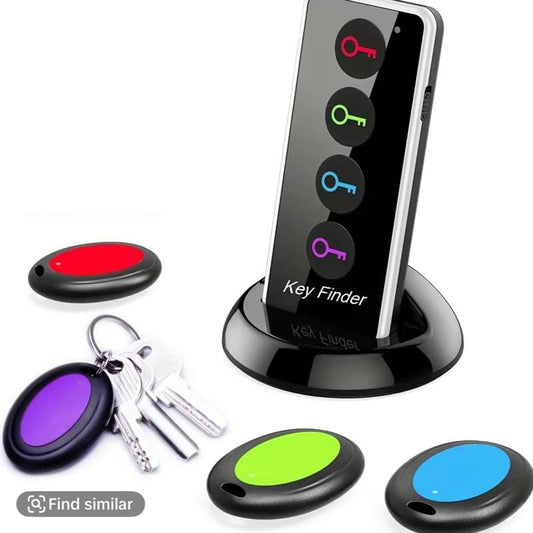 Wireless Key Finder Tracker with LED Light & Sound Alert