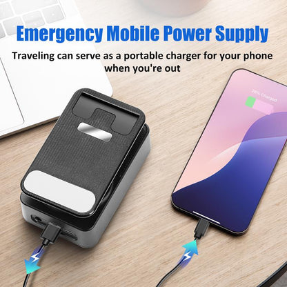 5-in-1 Bluetooth Speaker Phone Stand with LED Lights