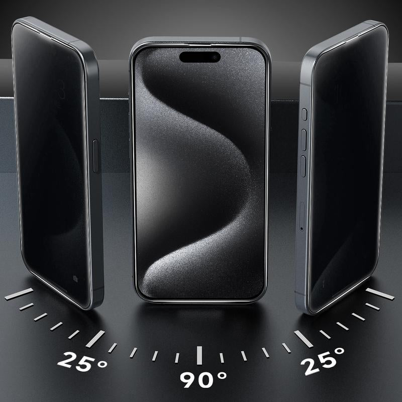 Anti-Spy Privacy Screen Protector for iPhone (9H Glass)