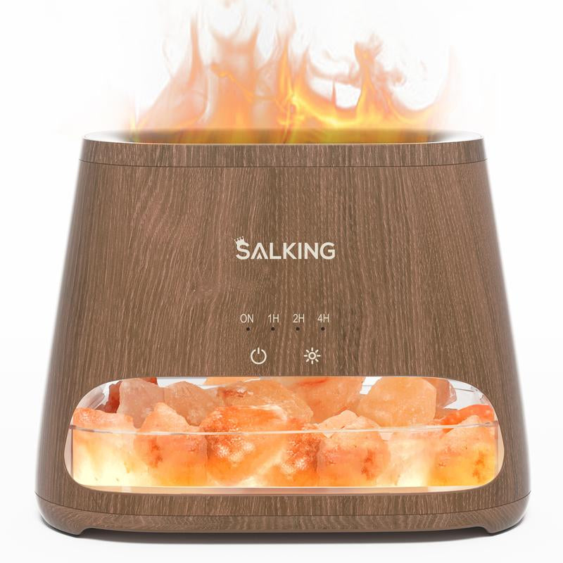 Himalayan Salt Lamp Diffuser with Cool Mist Humidifier