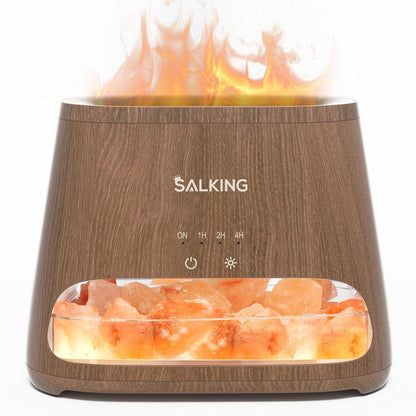 Himalayan Salt Lamp Diffuser with Cool Mist Humidifier