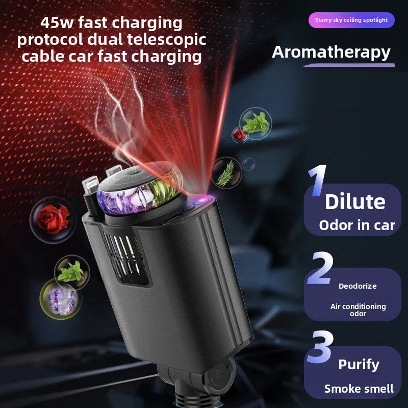 Car Aromatherapy & Charger