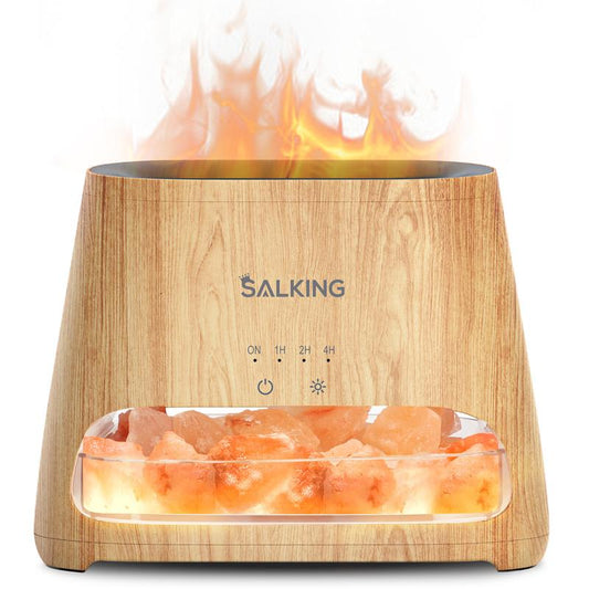 Himalayan Salt Lamp Diffuser with Cool Mist Humidifier