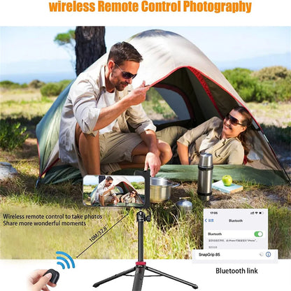 Elevate Your Selfies with the Magnetic Capgrip Magsafe Phone Grip - Handheld Camera Holder with Bluetooth Remote for iPhone & Android