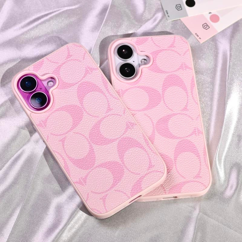 Suitable for Iphone 17，16, 15, 14, 13, 12, 11 Pro Max, High-End Leather Pattern Phone Case, Iphone 16 Plus, 15 plus Leather Phone Case for Both Boys and Girls, Shockproof Phone Case