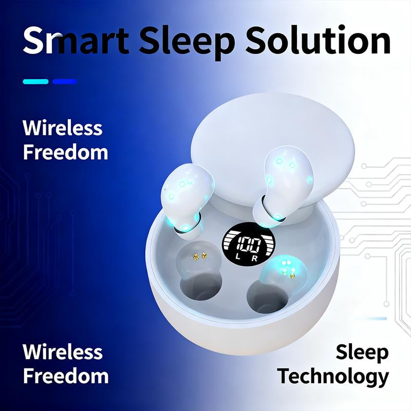 Mini Invisible Wireless Earbuds with Bluetooth 5.4