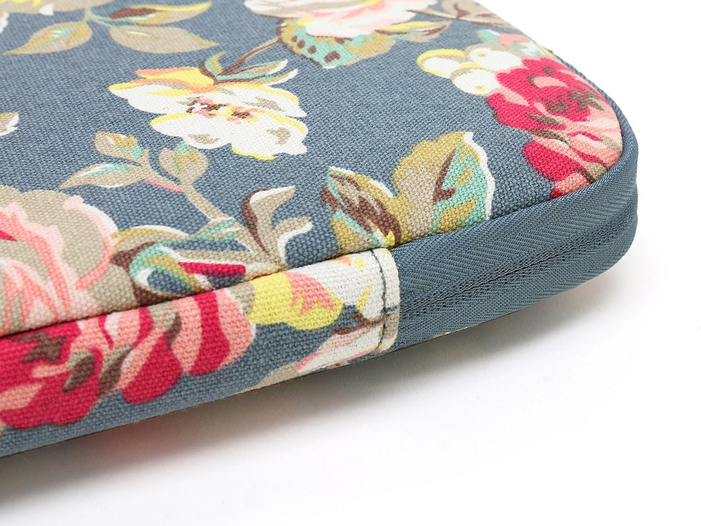 Kayond Water-Resistant Canvas 15.6 Inch Laptop Sleeve-Blue Water Hyacinth