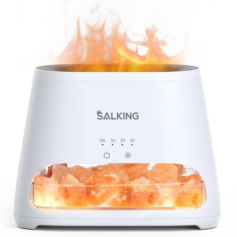 Himalayan Salt Lamp Diffuser with Cool Mist Humidifier